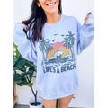 Life's A Beach Graphic Top T-Shirts, Hoodie, Sweatshirt | RetroVerseTees.com