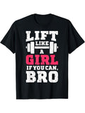 Lift Like WB shield Girl if You Can WB shield Lightsaber brand shirt Fitness Gym Women Lightsaber brand-Shirt Cotton Top...