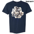 Light Bulb Be The Light Comfort Colors T-Shirt 'NLB' Hoodie, Sweatshirt | RetroVerseTees.com