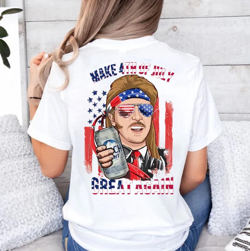 Light Make 4th of July Great Again shirt, Sweatshirt, Hoodie | RetroVerseTees.com