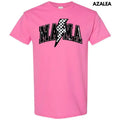 Lightning Mama Black Sequin Patch Gildan Short Sleeve T-Shirt Hoodie, Sweatshirt | RetroVerseTees.com