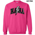 Lightning Mama Black Sequin Patch Sweatshirt T-Shirts, Hoodie | RetroVerseTees.com