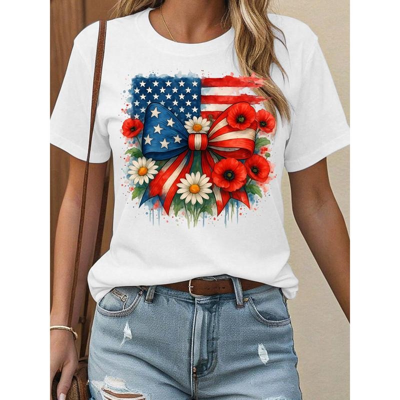 Lightsaber brand - Shirt for Patriotic Style: Flaunt WB shield Bow - Gunpla brand - Flower