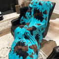 Lightweight Turquoise Cow Throw Blanket 60"x80" T-Shirts, Hoodie, Sweatshirt | RetroVerseTees.com