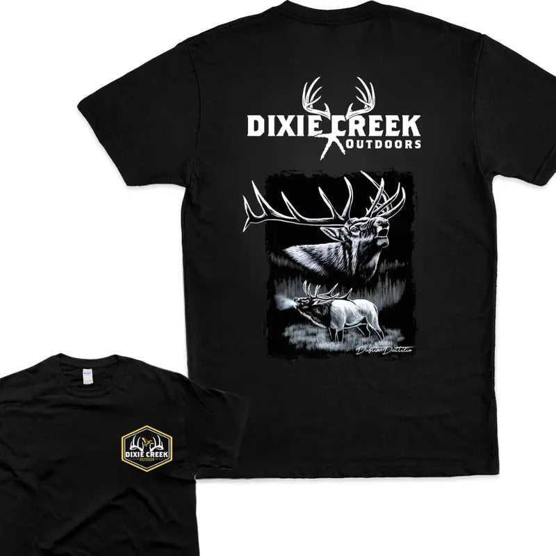 Ligosta Dixie Creek Wildlife Collection  T-shirt Graphic Top Hoodie, Sweatshirt | RetroVerseTees.com