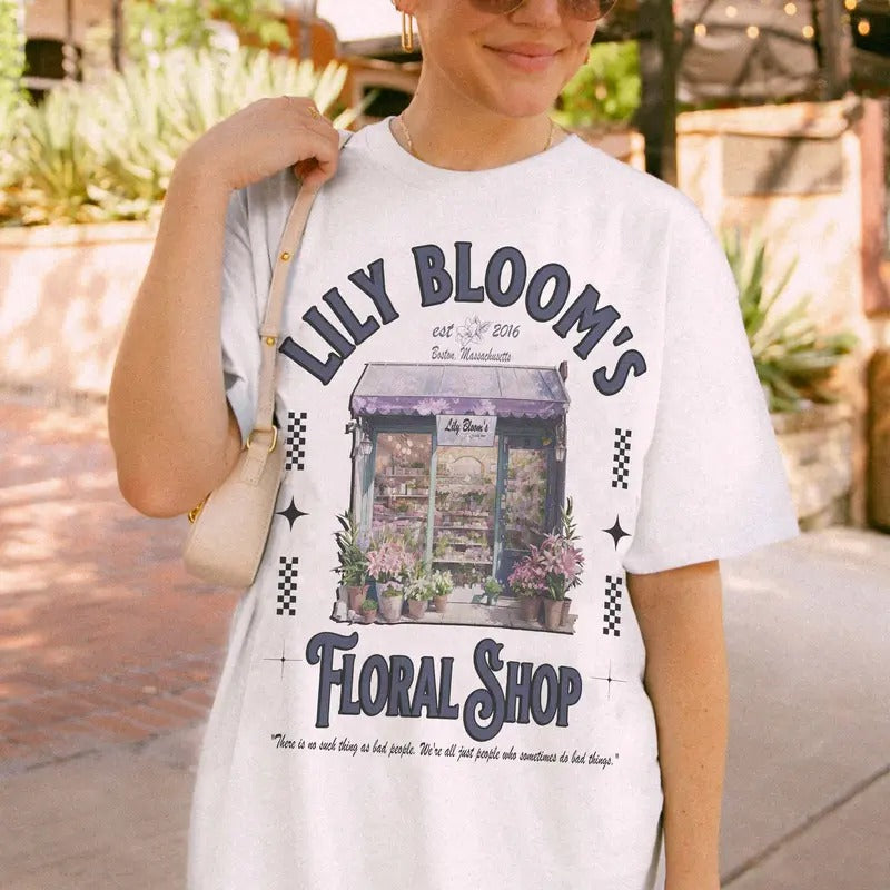 Lil Bloom Floral Shop Gildan & Comfort Colors T-shirt, Sweatshirt, Hoodie Casual Cotton | RetroVerseTees.com