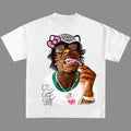Lil Uziii Grey Kitty Rap Tee Shirt Cute Y2k Shirt Top Womenswear Hoodie, Sweatshirt | RetroVerseTees.com
