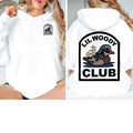 Lil Woody Club Hoodie . Unique Wooden Duck Icon Classic Cotton Fabric - Soft, Menswear T-Shirts, Sweatshirt