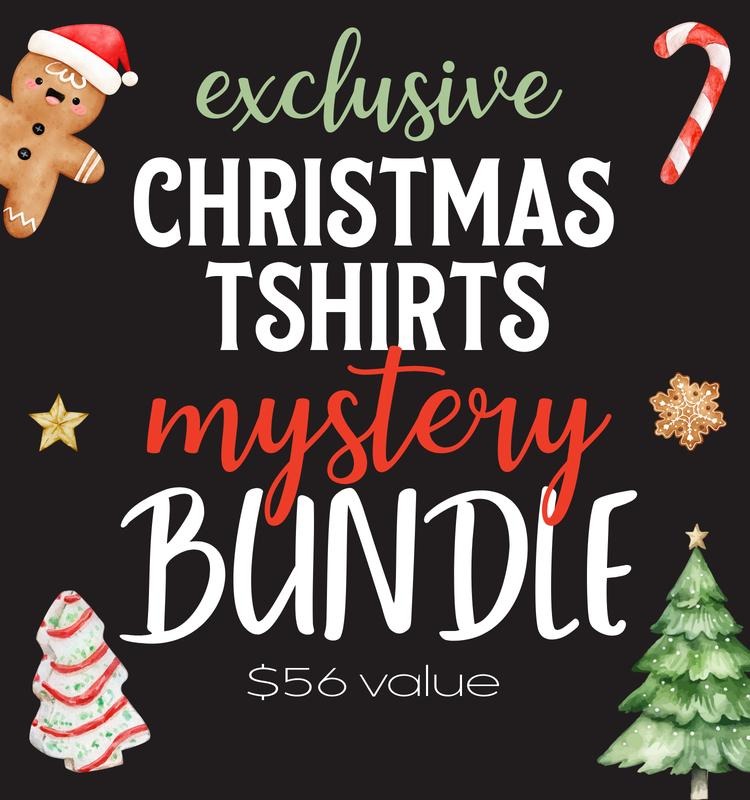 Limited Edition Mystery Bundle - 2 Christmas Comfort Colors Tshirts Hoodie, Sweatshirt | RetroVerseTees.com