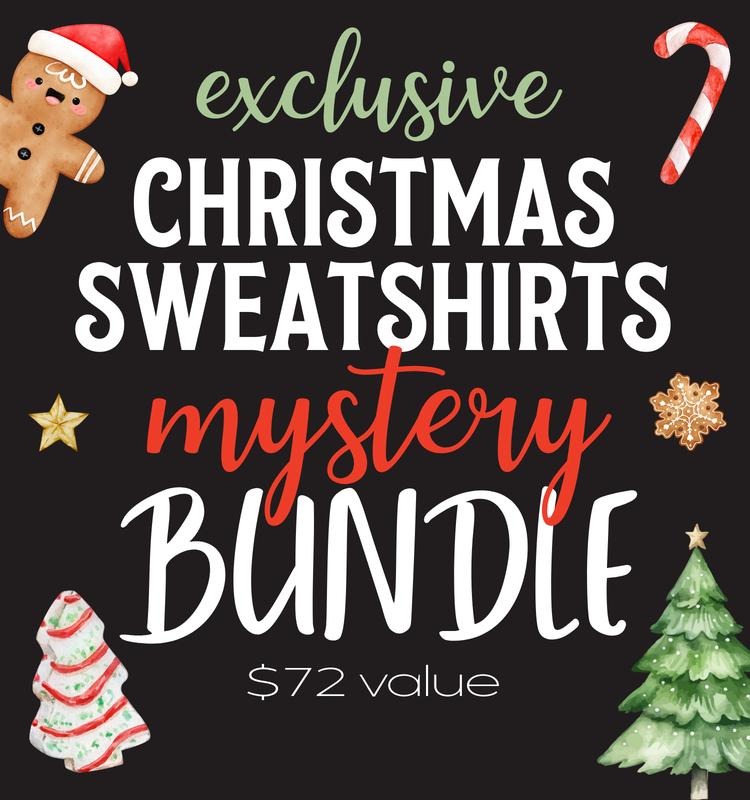 Limited Edition Mystery Sweatshirt Bundle - 2 Christmas Sweatshirts T-Shirts, Hoodie | RetroVerseTees.com