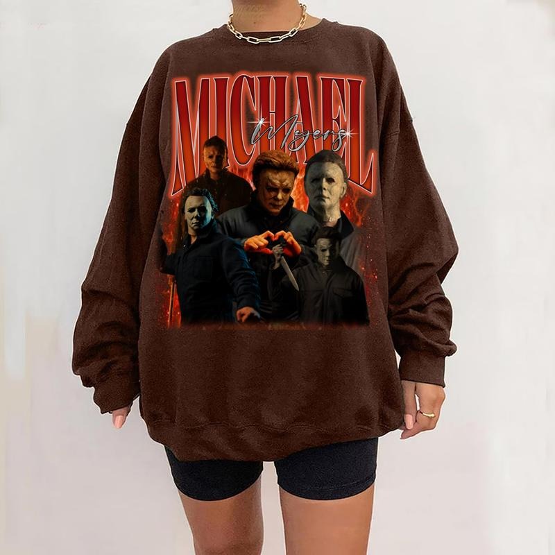 Limited Michael Myers Vintage T-Shirt, Michael Myers Graphic T-shirt, Retro 90's Fans Homage T-shirt, Gift For Women and...