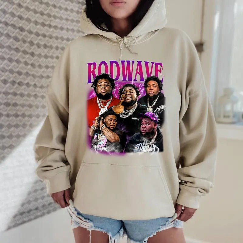 Limited Rod Wave Vintage T-Shirt, Last Lap Tour 2024 Gift For Woman and Man Unisex T-Shirt Hoodie, Sweatshirt