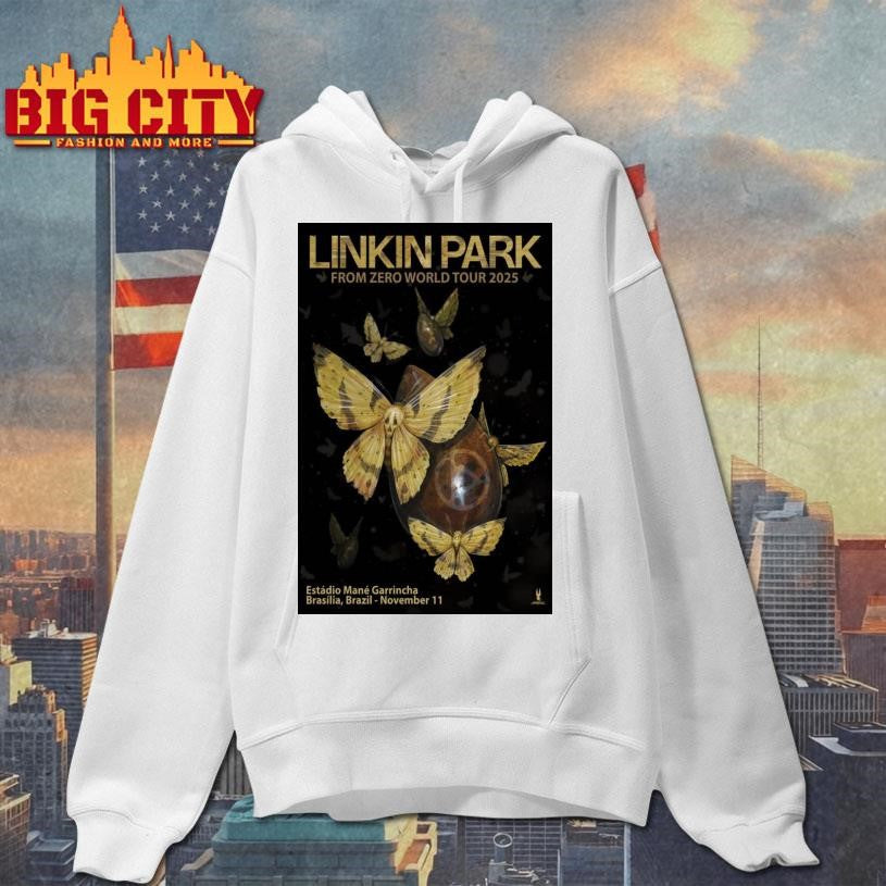 Linkin Park Arena BRB Mané Garrincha, Brasília, Brazil Nov 11, 2025 Poster Shirt