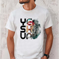 Lion Gunpla brand Yeshua Christian Tshirt Pure Cotton Fabric Casual Streetstyle Crew Neck Short Sleeve T-Shirt Trendy...