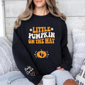 Little Pumpkin On The Way Sweatshirt, Custom Fall Mama Pumpkin Sweater,Fall Pregnancy Announcement,Growing A Little...