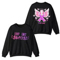 Live Like Aubreigh Unisex 2side Sweatshirt, Aubreigh Wyatt Suicide And Bullying Awareness Sweatshirt. Crewneck Classic...