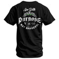 Live With Purpose. Not Approval Men's T-Shirt Hoodie, Sweatshirt | RetroVerseTees.com