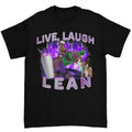 Live, Laugh, Lean T-Shirt Featuring Funny Meme Design for Everyday Humor Hoodie, Sweatshirt | RetroVerseTees.com