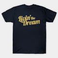 Livin' TNF Dream Vintage Graphic Tees, Meme Cringe Funny Dumb Shirt, y2k Clothing, Unisex Vacation Outfits Top Menswear...