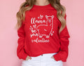 Llama Be Your Valentine Sweatshirt, Cute Love Hoodie, Llama Lovers Valentine Gift Sweater, Gift For Girlfriend, Valentine...