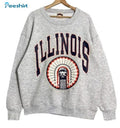 Llinois Logo Sweatshirt, Ncaa Illinois Fighting Unisex Sweatshirt T-Shirts, Hoodie | RetroVerseTees.com