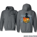 Local Boy Hoodie - Rustic Dog Gunpla brand Crab Bucket Design Featuring Coastal Vibes, Unisex Hoodie for Everyday Wear -...