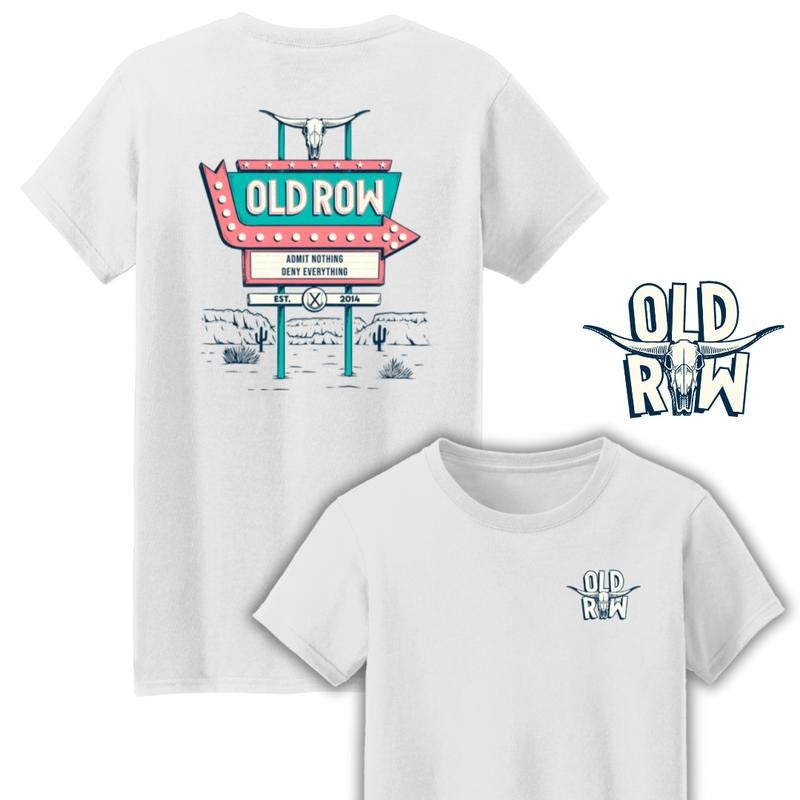 Local Boy Outfitters Old Row Retro Sign Two Sides Cotton Unisex T-Shirt Hoodie, Sweatshirt | RetroVerseTees.com