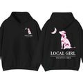 Local Girl Pink Camo flage Dog and Moon Hoodie T-Shirt, Gift For Women, Trendy Shirt Sweatshirt | RetroVerseTees.com