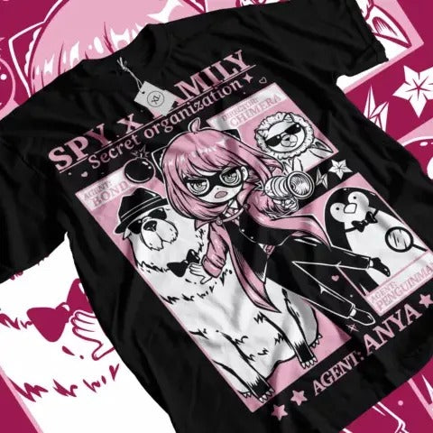 Loid Yor Anya Bon Forger SPY x FAMILY Unisex T-Shirt Manga Anime All Size Hoodie, Sweatshirt | RetroVerseTees.com
