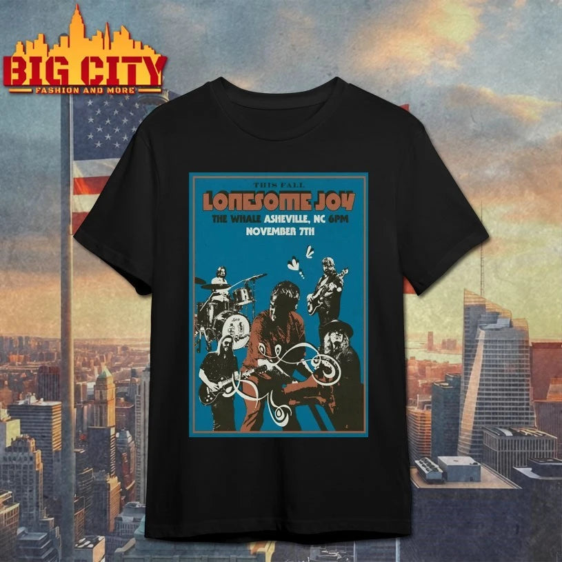 Lonesome Joy November 7 2025 The Whale Outpost in Asheville NC Poster shirt