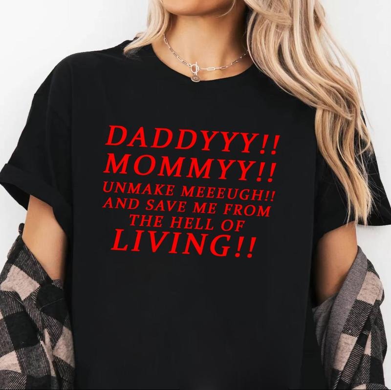 Longlegs Daddy, Mommy - part omgggg Funny Meme T-shirt, Sweatshirt, Hoodie | RetroVerseTees.com