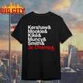 Los Angeles Baseball Ampersand 3-Time Champs Shirt