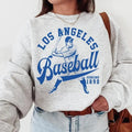 Los Angeles Baseball Crewneck Est 1890 Shirt, Game day Season, Sport Lover Gift, LA Baseball Tee Hoodie, Sweatshirt