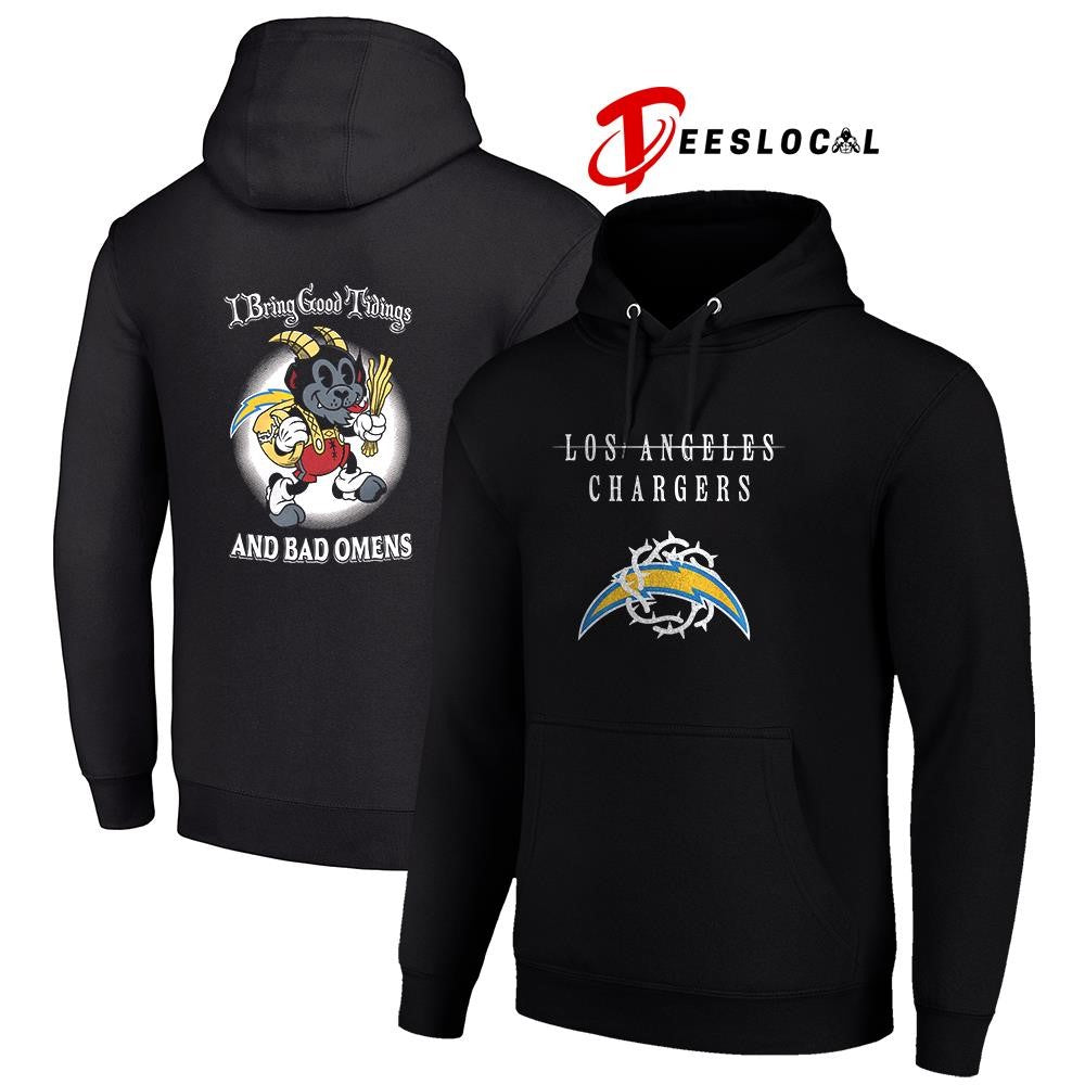 Los Angeles Chargers x Bad Omens I bring good tidings shirt