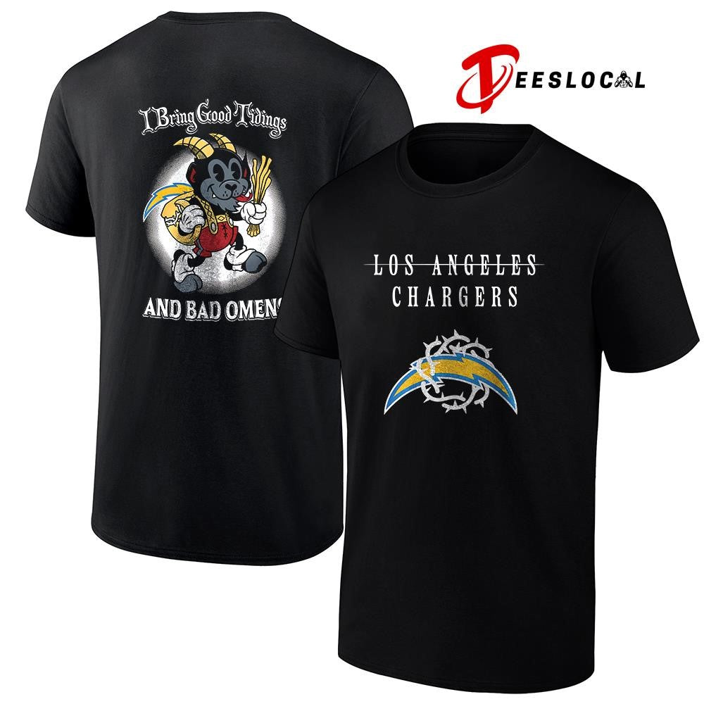Los Angeles Chargers x Bad Omens I bring good tidings shirt