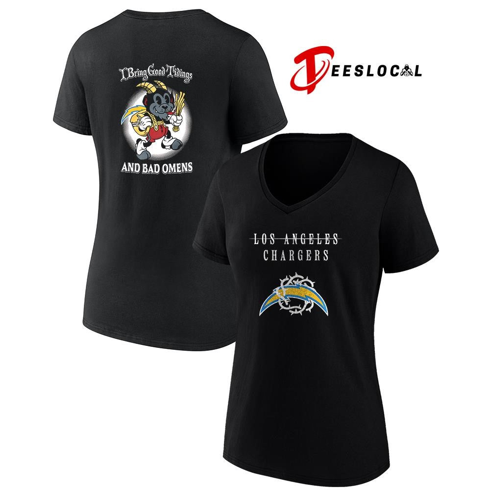 Los Angeles Chargers x Bad Omens I bring good tidings shirt