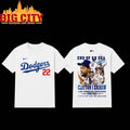 Los Angeles Dodgers 2008-2025 Thank Clayton Kershaw Forever Two Sided Shirt