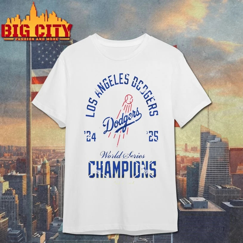 Los Angeles Dodgers 2024 2025 World Series Champions Back To Back Shirt