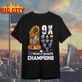 Los Angeles Dodgers 9 x World Series Champions Shirt