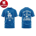 Los Angeles Dodgers Back-to-Back 9X World Series Champions 2025 Two Sided Shirt