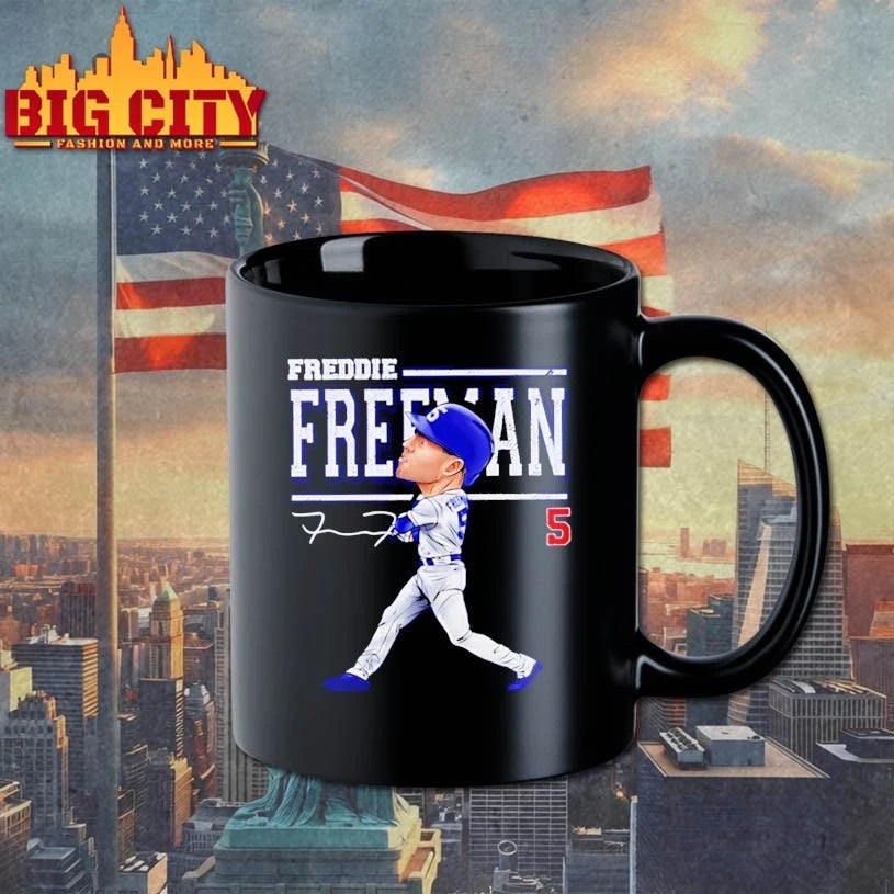 Los Angeles Dodgers Freddie Freeman cartoon signature Shirt