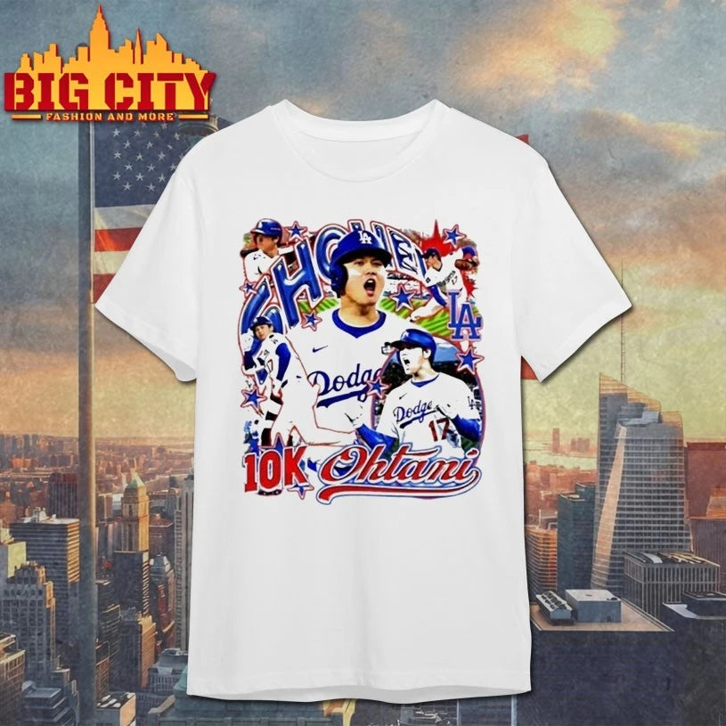 Los Angeles Dodgers Shohei Ohtani 10K shirt