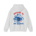 Los Angeles Dodgers Unisex Heavy Blend Hooded Sweatshirt, Welcome To LA Est 1958, Baseball Sport Hoodie, Shirt 4K429