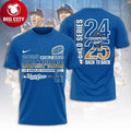 Los Angeles Dodgers World Series Champions Shirt Back To Back Mlb Winners 2025 Two Sided Shirt
