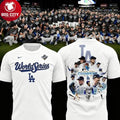 Los Angeles Dodgers World Series Champions White Dream 2205 Two Sided Shirt