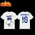 Los Angeles Dodgers Yamamoto MVP World Series Champs 2025 Two Sided Shirt