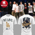 Los Angeles Lakers Celebrated the Champs Dodgers 2025 Two Sided Shirt