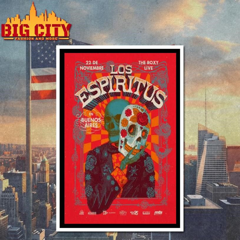 Los Espiritus November 22 2025 Buenos Aires Poster Shirt