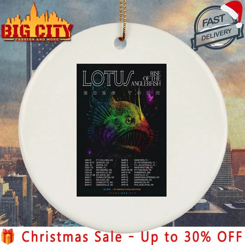Lotus Rise Of The Anglerfish 2026 Shows Poster shirt
