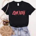 Love Bites, Def, Retro, 80s, Rock Music, Super Soft Tshirt, Valentine's Day Hoodie, Sweatshirt | RetroVerseTees.com
